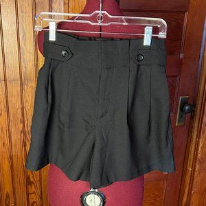 Banana Republic High Waisted Pleated Shorts